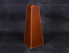 San Francisco Leather Flower Vase - Walnut Brown - Aaron Leather Goods