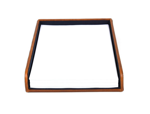 Morefo Leather Letter Tray - Multicolor - Aaron Leather Goods
