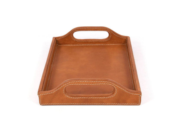 Ombra Leather Serving Tray - Multicolor - Aaron Leather Goods
