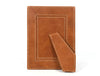 Roland Leather Photo Frame - Caramel Brown - Aaron Leather Goods