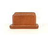 Giunone Leather Desk Card Holder - Caramel Brown - Aaron Leather Goods