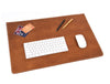 Leather Desk Mat & Mouse Tray Combo - Aaron Leather Goods