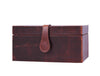 Robinson Leather Watch Case - Walnut Brown - Aaron Leather Goods