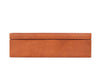 Rosemond Leather cuff - link Box - Caramel - Aaron Leather Goods