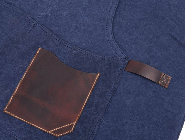Rogue Leather Canvas Apron - Aaron Leather Goods