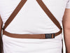Leon Waxed Canvas Apron - Seaweed Green - Aaron Leather Goods