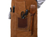 Arucas Suede Apron - Caramel Brown - Aaron Leather Goods