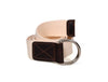 Paso Canvas Belt with D - ring - Multi - color - Aaron Leather Goods