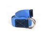 Paso Canvas Belt with D - ring - Blue - Aaron Leather Goods