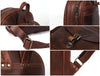 Marseille Leather Backpack – Walnut Brown - Aaron Leather Goods