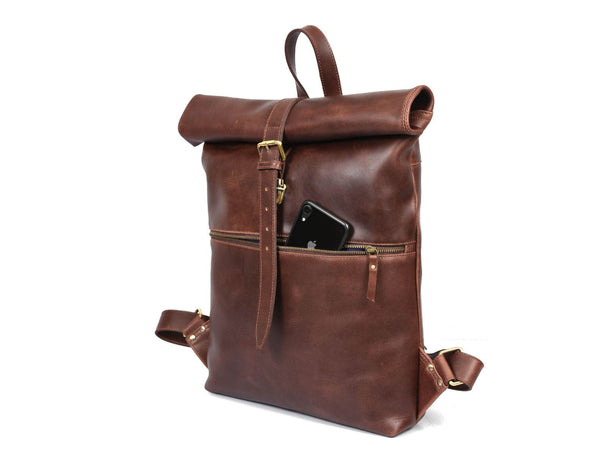 Toulon Leather Backpack - Aaron Leather Goods