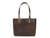 Charlotte Travel Tote Bag Combo - Walnut Brown - Aaron Leather Goods