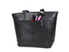 Mieres Travel Tote Bag – Raven - Aaron Leather Goods