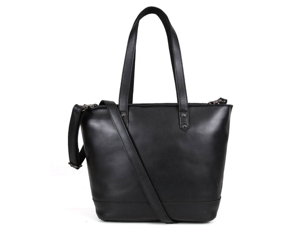Mieres Travel Tote Bag – Raven - Aaron Leather Goods