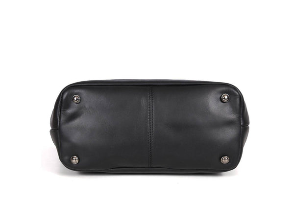 Mieres Travel Tote Bag – Raven - Aaron Leather Goods