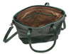 Abron Leather Tote Bag For Women - Green - Aaron Leather Goods