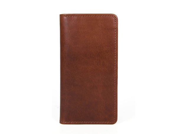 Austin Leather Wallet - Caramel - Aaron Leather Goods
