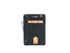 Utrera Leather Credit Card Holder - Black - Aaron Leather Goods