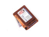 Utrera Leather Credit Card Holder - Berry - Aaron Leather Goods