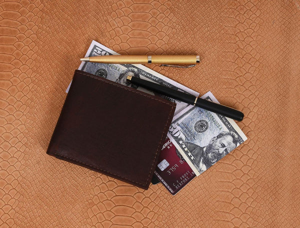 Durham Leather Belt & Wallet Gift Combo - Aaron Leather Goods