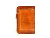 Houston Leather Bifold Mens Wallet - Orange - Aaron Leather Goods