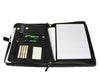 Tulsa Leather Organizer - Raven Black - Aaron Leather Goods