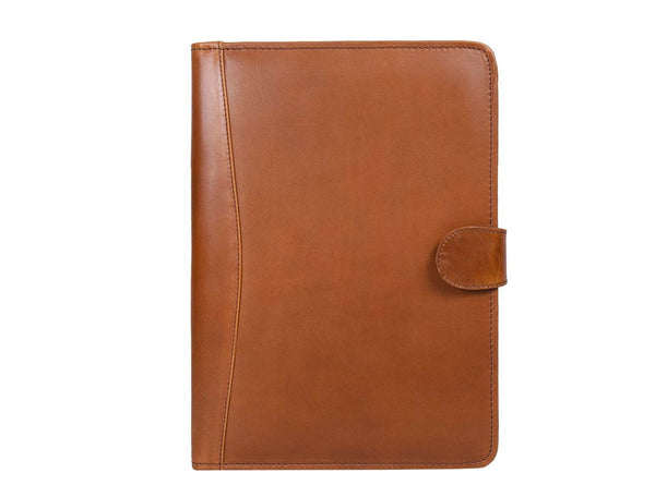 Aaron Leather Goods leather Briefcase & Organizer Combo - Aaron Leather Goods