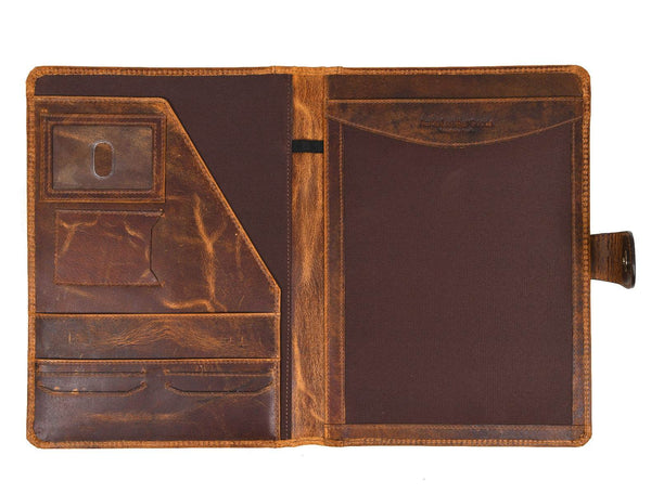 Marsala Leather Organizer - Caramel - Aaron Leather Goods