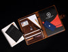 Marsala Leather Organizer - Caramel - Aaron Leather Goods