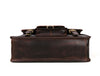 Ancona Leather Office Bag 15" - Walnut - Aaron Leather Goods