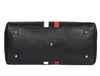 Black Premium Leather Travel Duffle Bag - Aaron Leather Goods