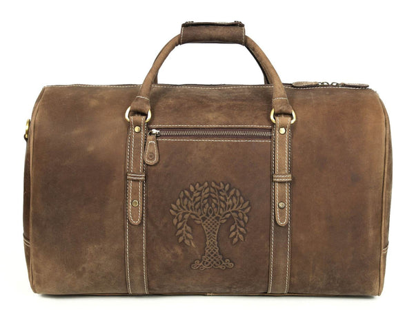 US Ranger Recon Leather Duffle Bag - Aaron Leather Goods