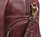 Arezzo Leather Overnight Bag - Walnut Brown - Aaron Leather Goods