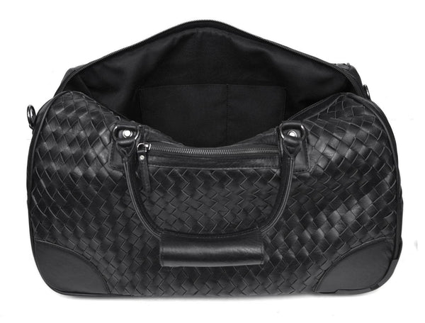 Atria Upcycled Leather Trolley Bag ( TR - 12 ) - Aaron Leather Goods