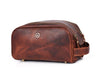 Omaha Leather Toiletry Bag - CFG - Aaron Leather Goods