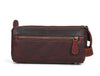Arousa Leather Toiletry Bag - Walnut Brown - Aaron Leather Goods