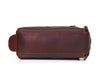 Arousa Leather Toiletry Bag - Walnut Brown - Aaron Leather Goods