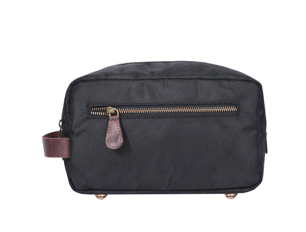 Palencia Toiletry Bag - Raven Black - Aaron Leather Goods