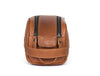 Ample Glide Quilted Leather Toiletry Bag - Caramel - Aaron Leather Goods