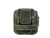 Omaha Leather Toiletry Bag - Seaweed Green - Aaron Leather Goods