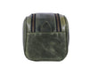 Omaha Leather Toiletry Bag - Seaweed Green - Aaron Leather Goods