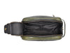 Omaha Leather Toiletry Bag - Seaweed Green - Aaron Leather Goods