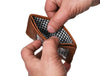 Utrera Leather Credit Card Holder - Chestnut - Aaron Leather Goods