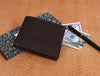 Montilla Leather Bifold Mens Wallet - Walnut Brown - Aaron Leather Goods