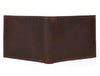 Montilla Leather Bifold Mens Wallet - Walnut Brown - Aaron Leather Goods