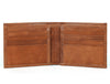 Cuenca Leather Bifold Mens Wallet - Chestnut - Aaron Leather Goods