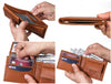 Telde Leather Bifold Mens Wallet - Caramel Brown - Aaron Leather Goods