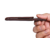 Sestao Leather Minimalist Money Clip Wallet - Walnut Brown - Aaron Leather Goods