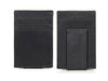 Sestao Leather Minimalist Money Clip Wallet - Raven Black - Aaron Leather Goods