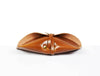 Nantes Leather Eyewear Case - Caramel Brown - Aaron Leather Goods